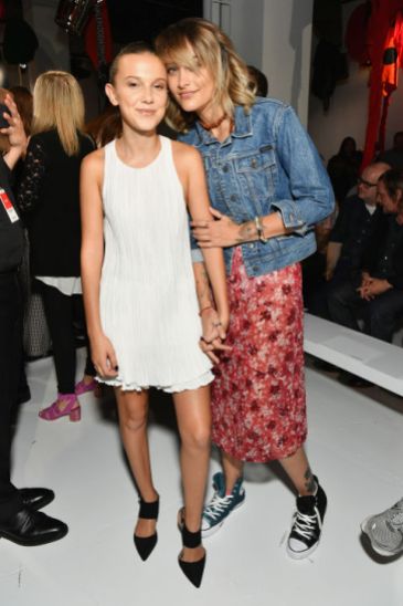 millie-bobby-brown-and-paris-jackson-attend-the-calvin-klein-collection-fashion-show
